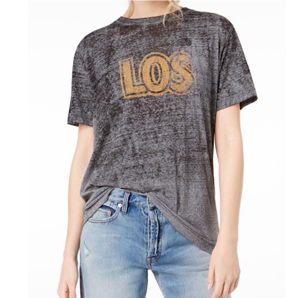 Free People Los Angeles graphic tee